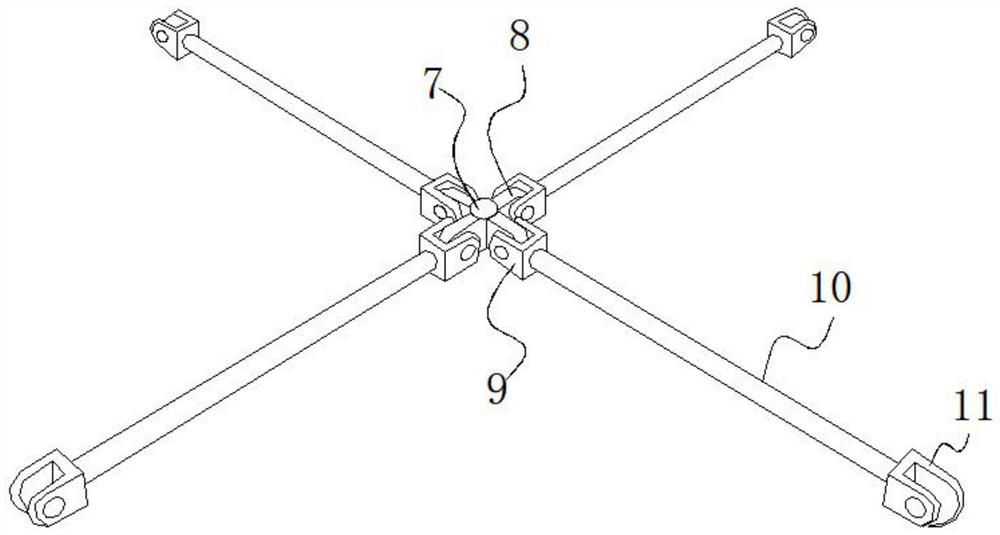 Night lighting device for building construction