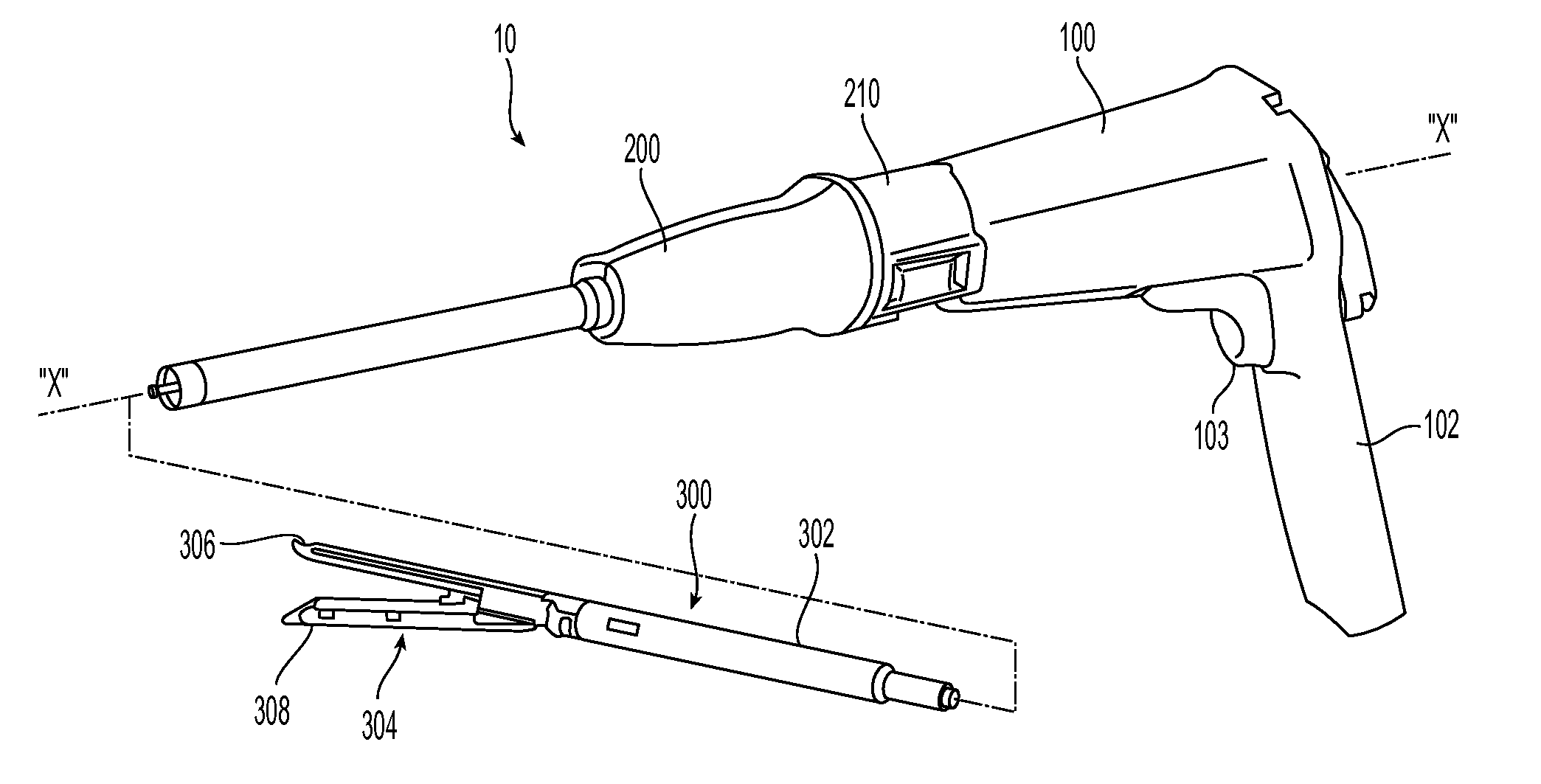 Adapter direct drive with manual retraction, lockout and connection mechanisms