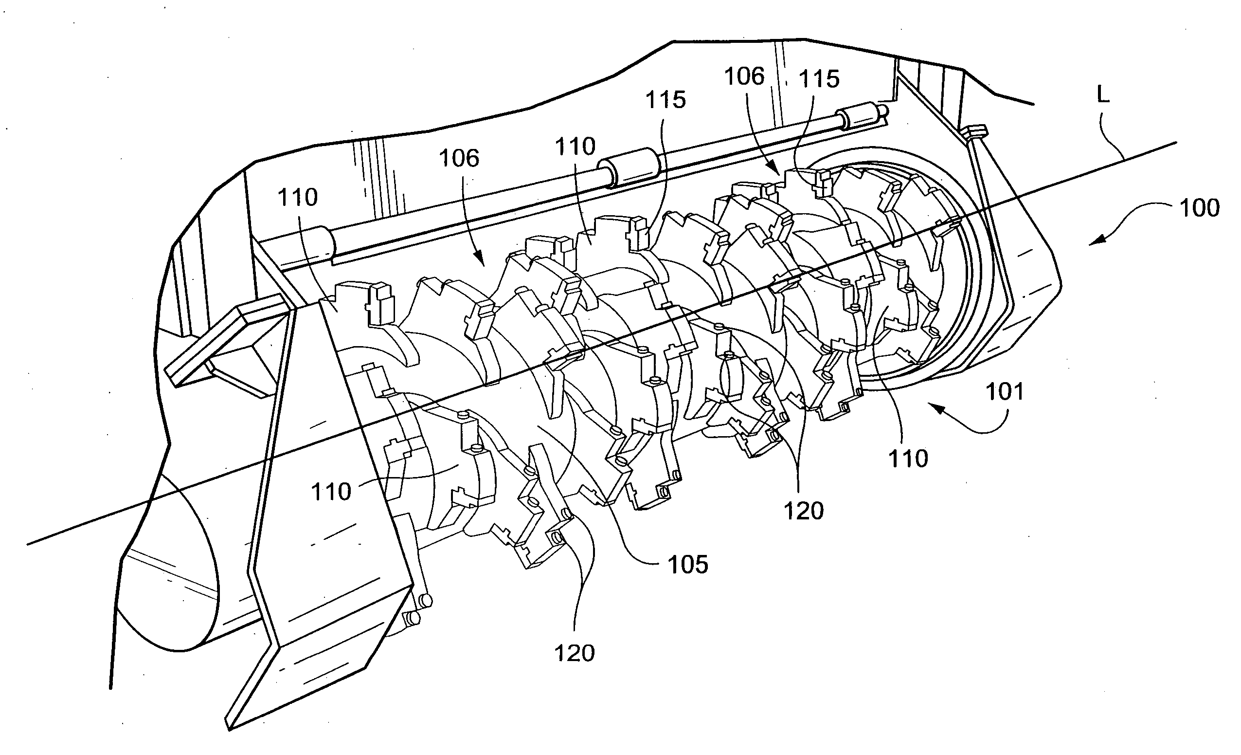 Mulcher with improved tooth design