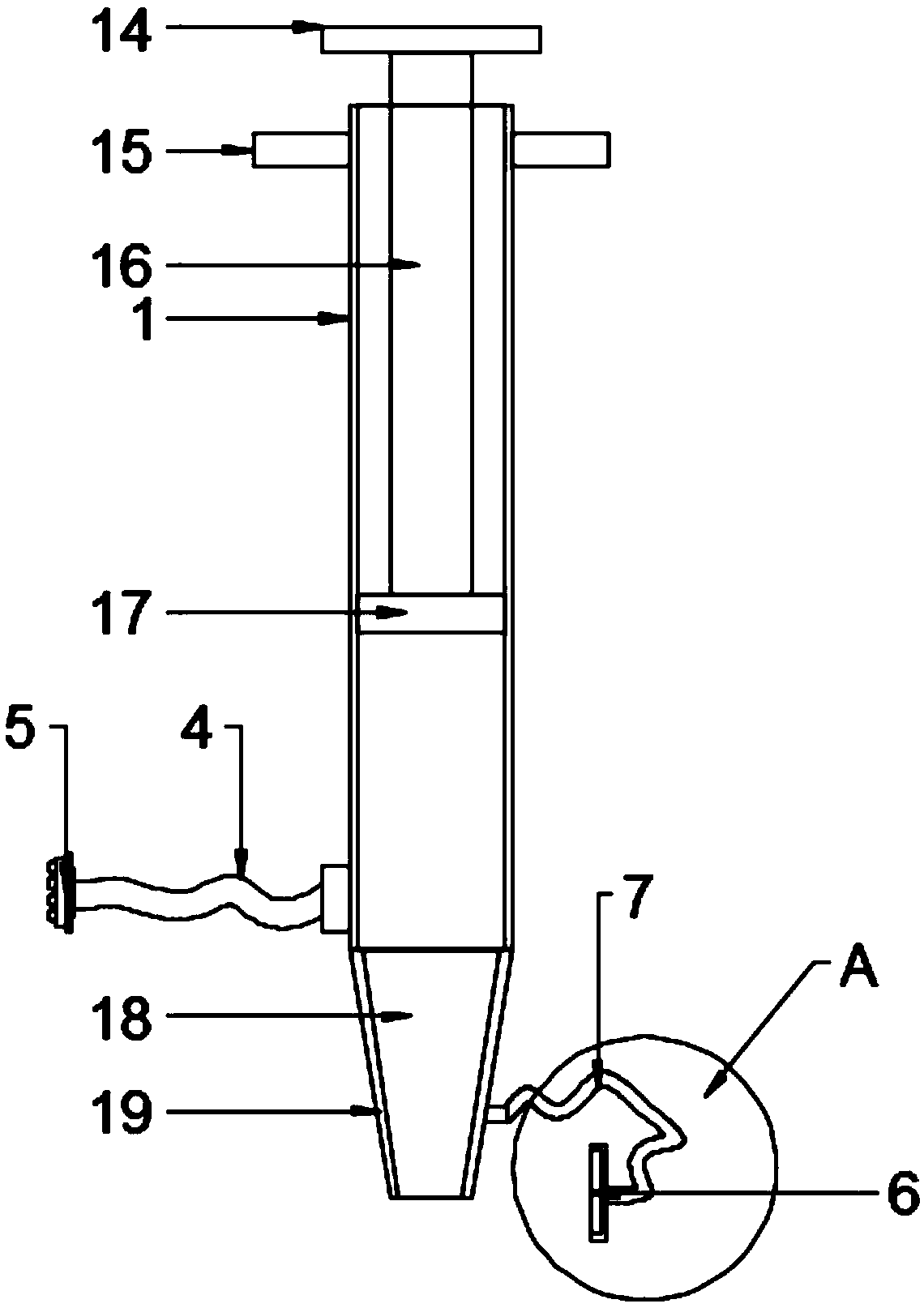 Plaque removal device for virus isolation and purification