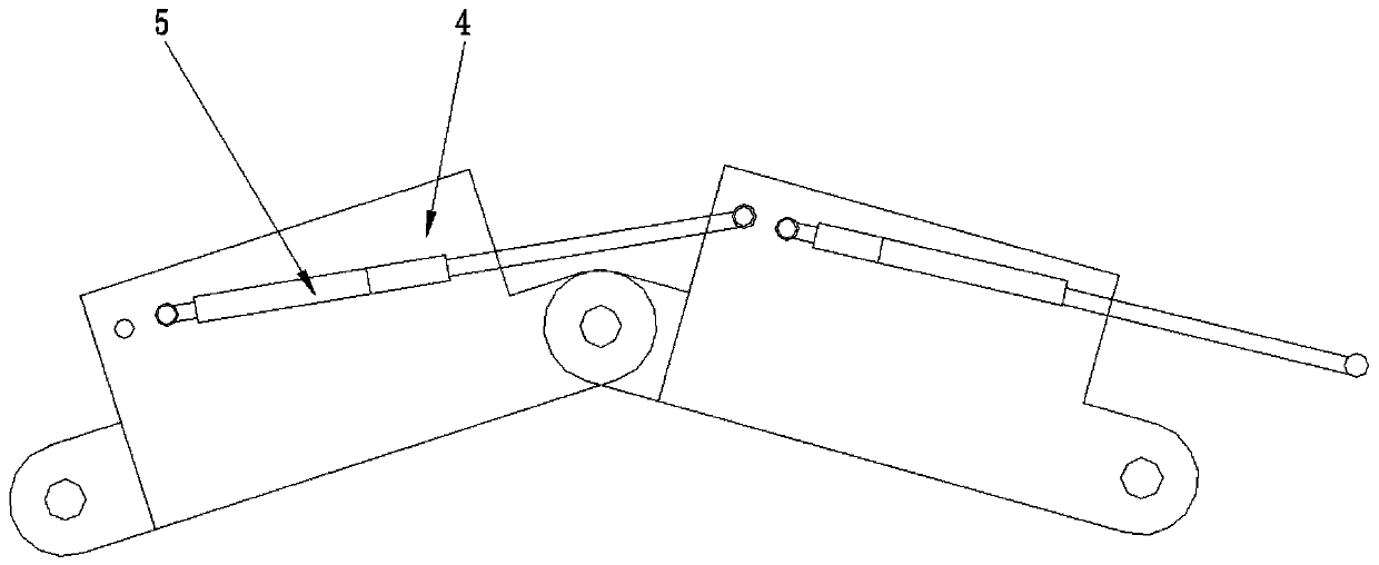 Flexible mechanical arm holding device