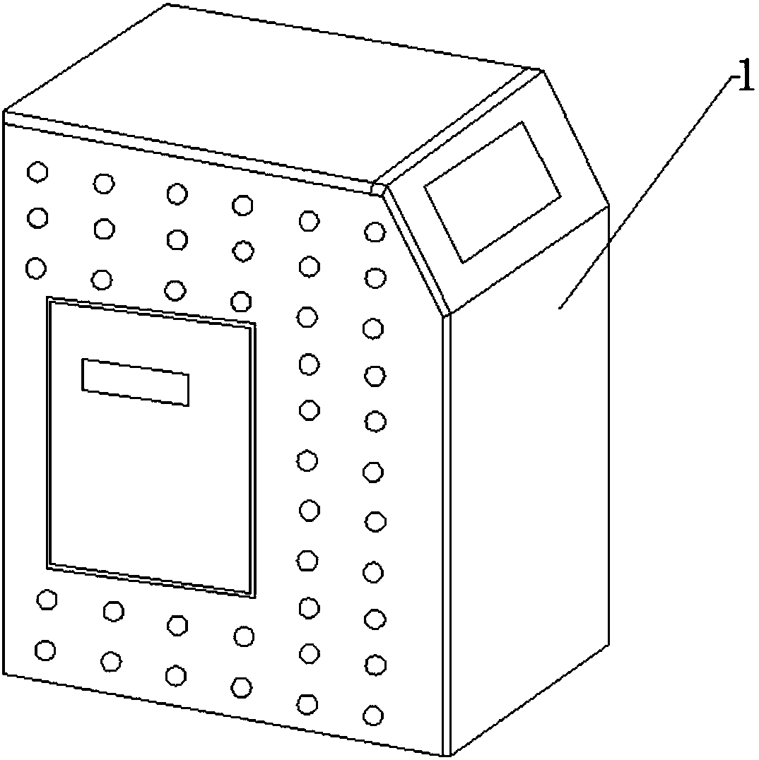 Computer mainframe box capable of adjusting heat dissipation