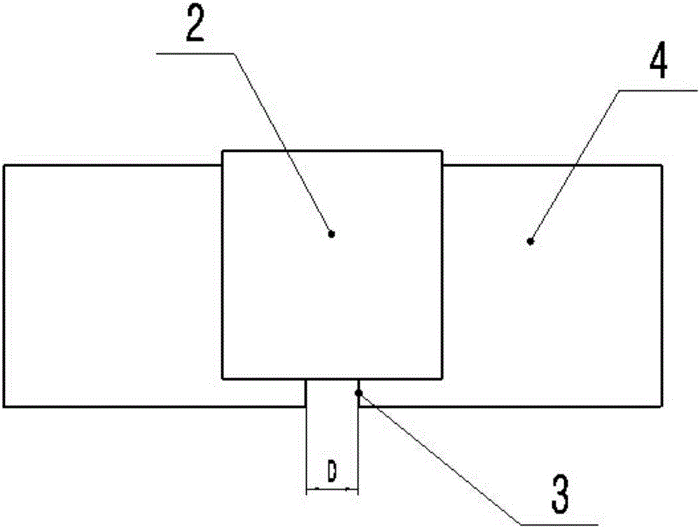 Opposite inserting type air pipe joint and mounting method thereof