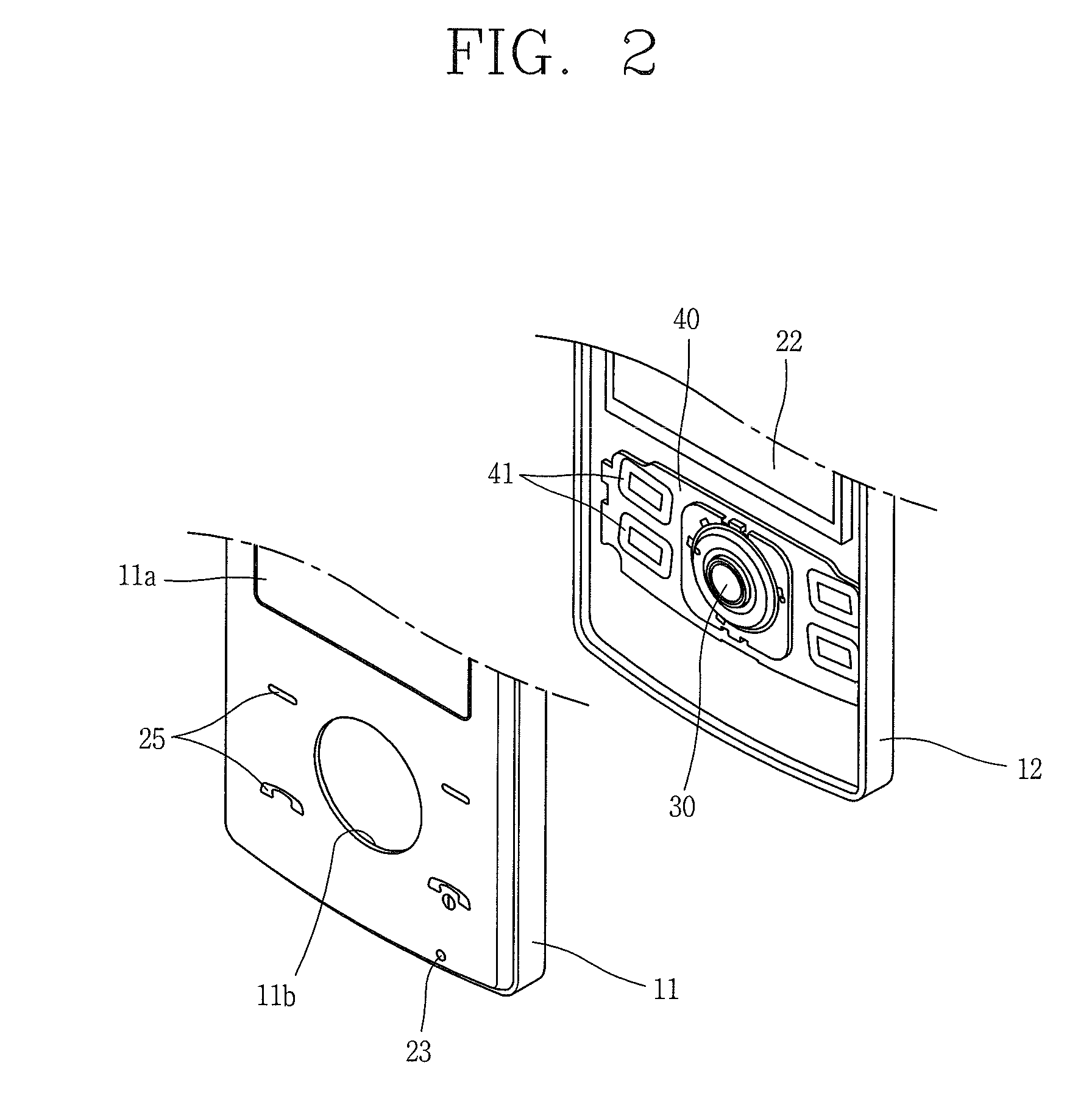 Input device and portable terminal having the same