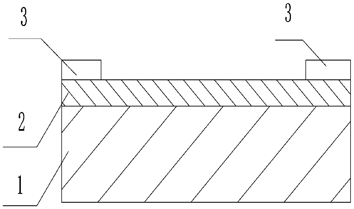 Protonic acid doped polyaniline material and room temperature ammonia gas sensor as well as preparation method