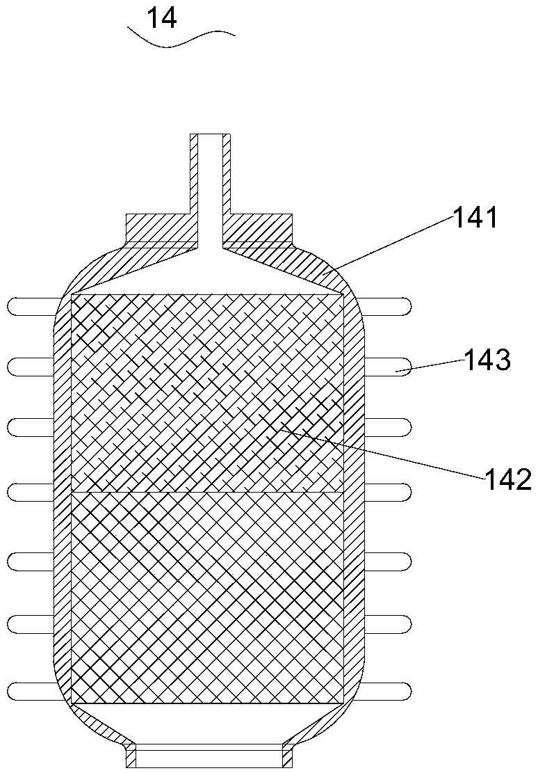 Hydrogen supply device for chemical hydrogen production and nanometer hydrogen dissolution water machine using chemical hydrogen production as hydrogen source