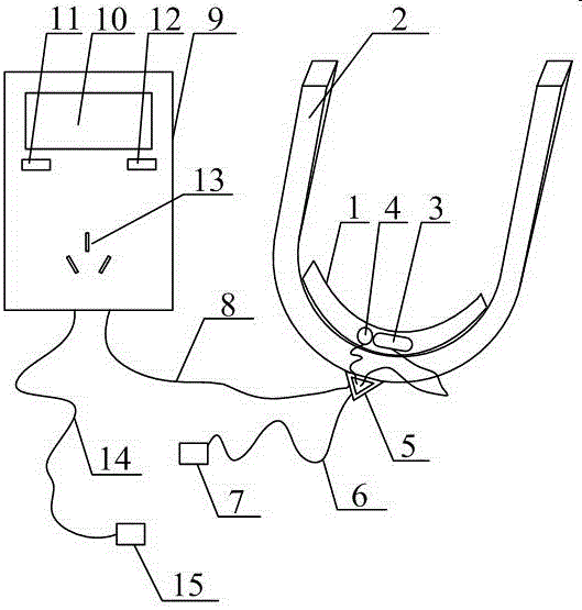 Electric heating device with functions of relaxing muscles and stimulating blood circulation