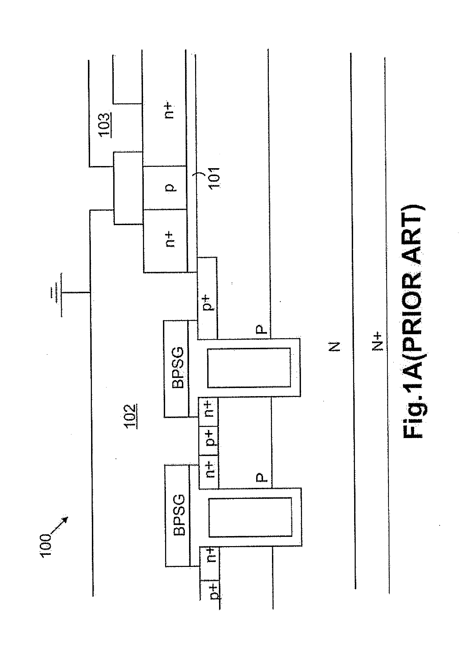 Semiconductor power device integrated with clamp diodes having dopant out-diffusion suppression layers