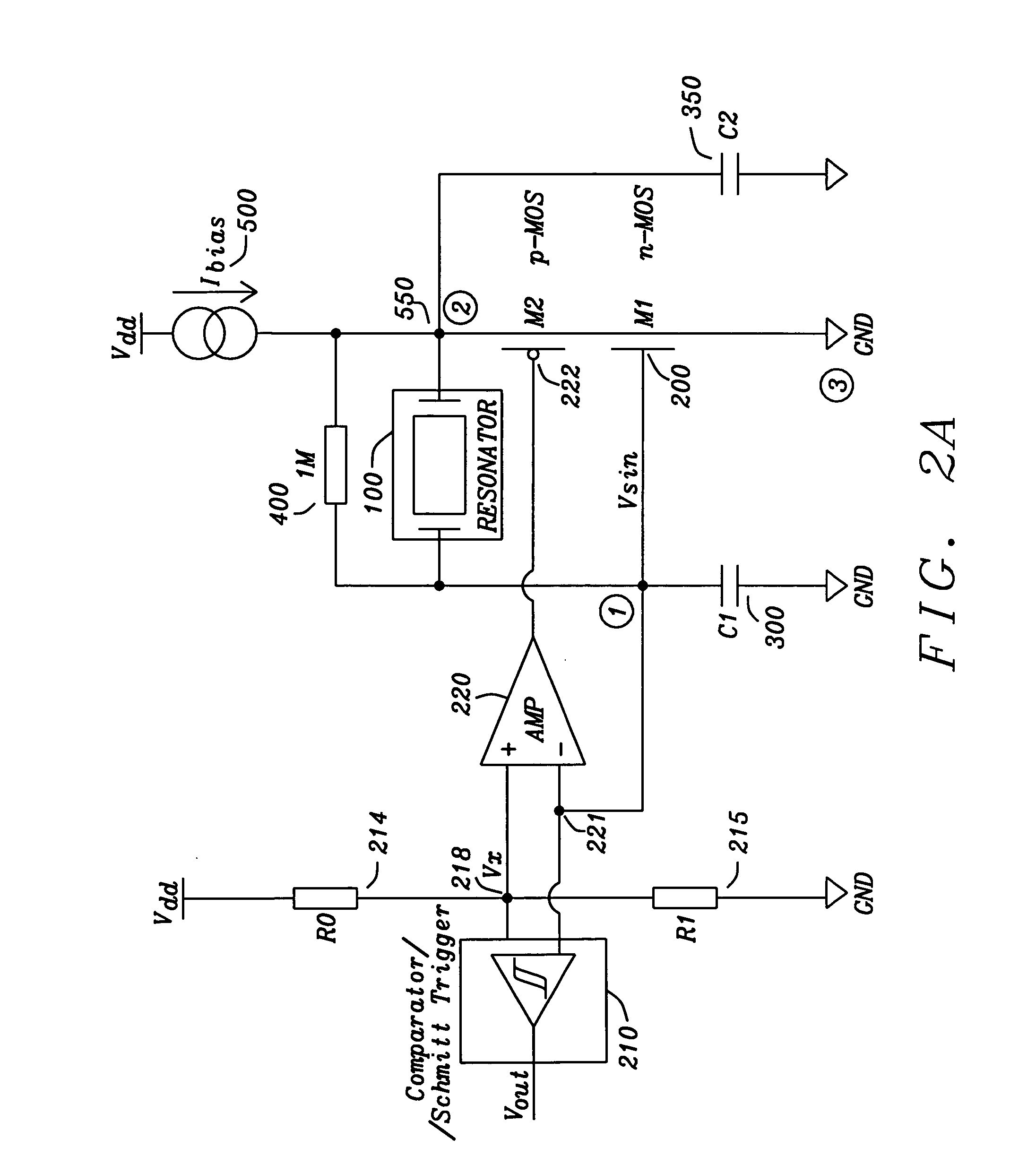 Average controlled (AC) resonator driver