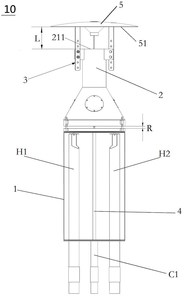 an internal heater