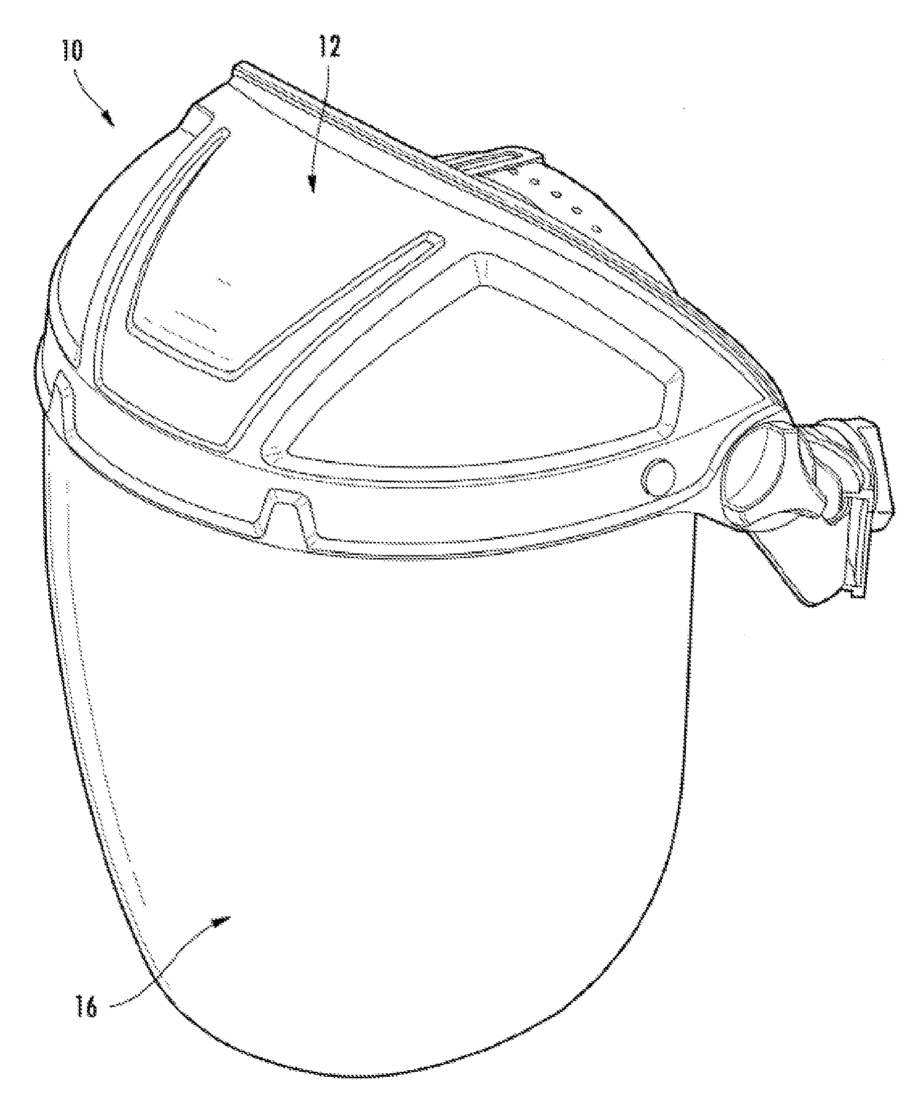 Electric-arc resistant face shield or lens including ir-blocking inorganic nanoparticles