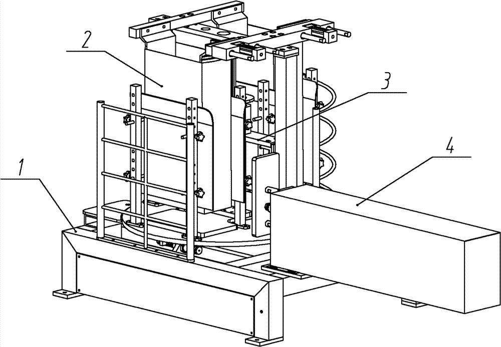 Automatic rotated bagging device