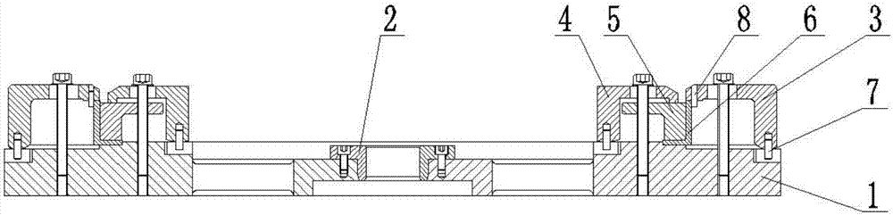 Fixture for L-shaped thin-wall annular part and machining method