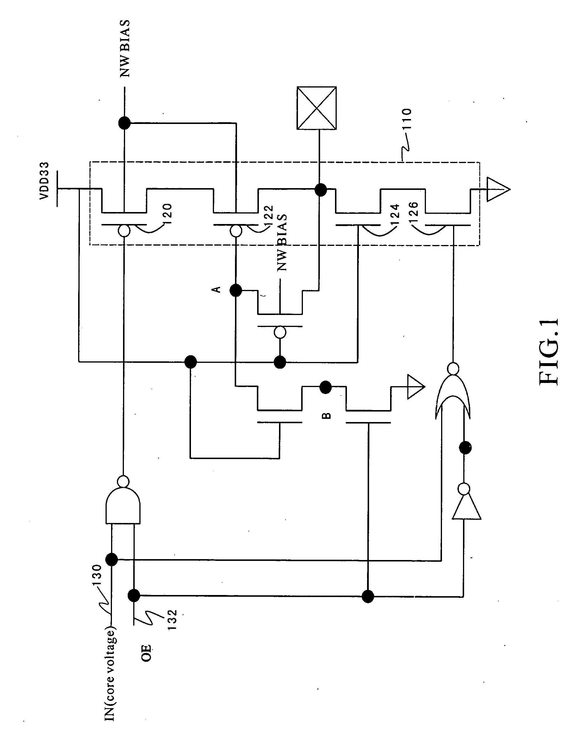 System and method for power-on control of input/output drivers