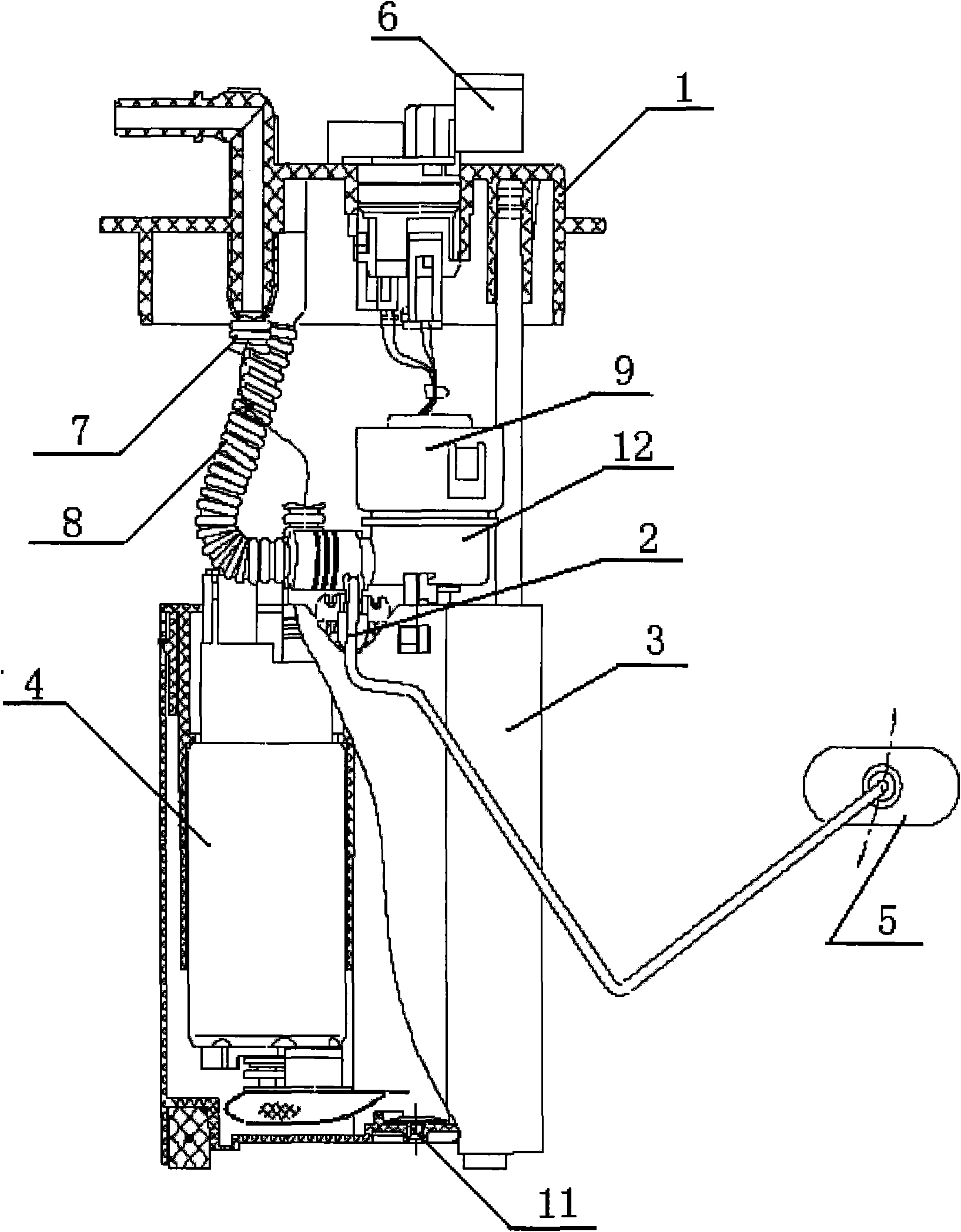 Electric fuel pump assembly