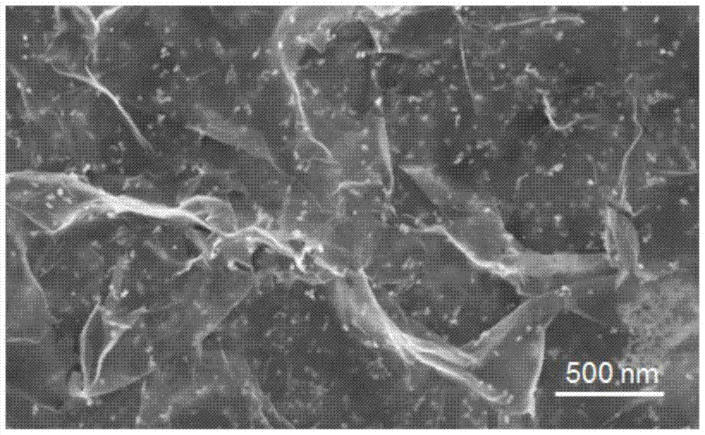 A kind of graphene supported palladium catalyst and its preparation method and application