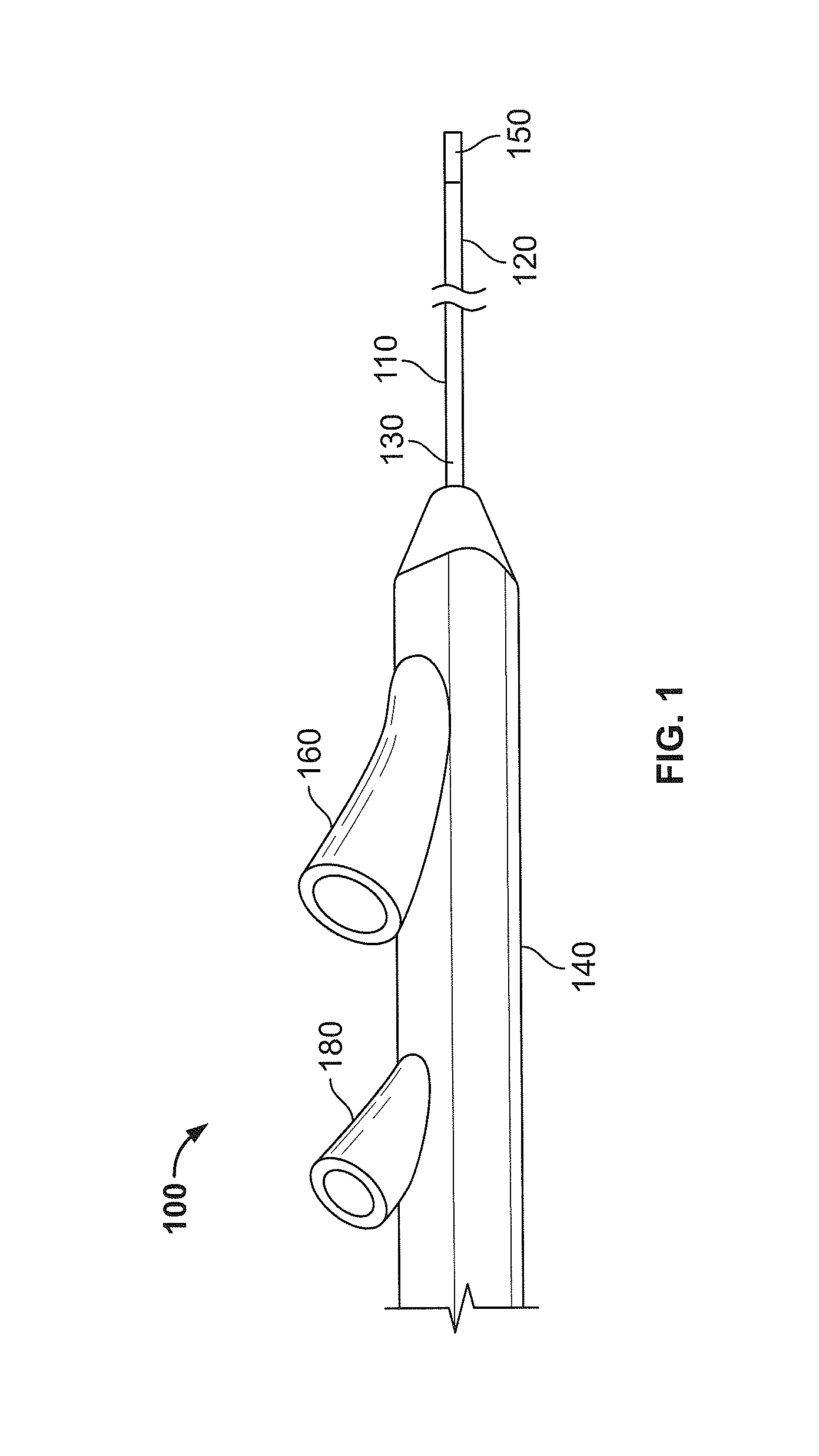 Bronchoscope-Compatible Catheter Provided with Electrosurgical Device