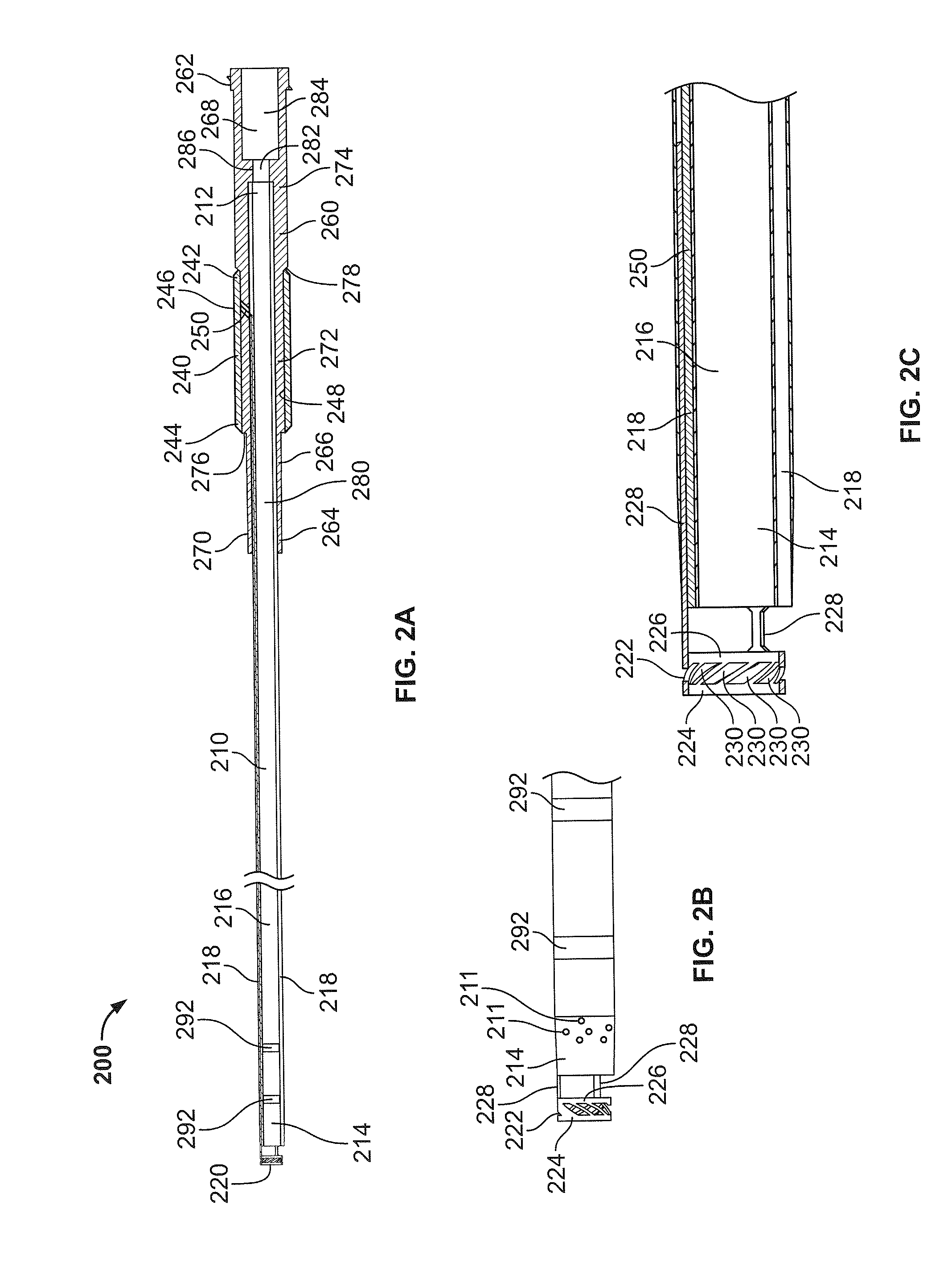 Bronchoscope-Compatible Catheter Provided with Electrosurgical Device