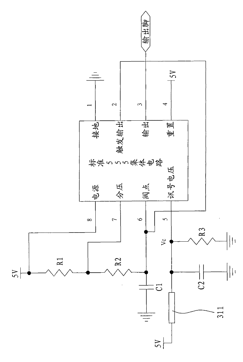 Indoor space temperature distribution measurement and automatic air inlet and exhaust control method and device