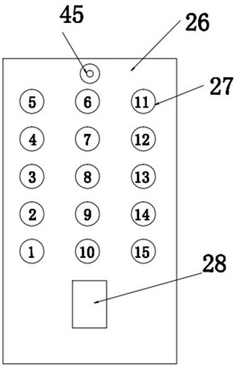 Elevator card swiping system capable of preventing cross infection