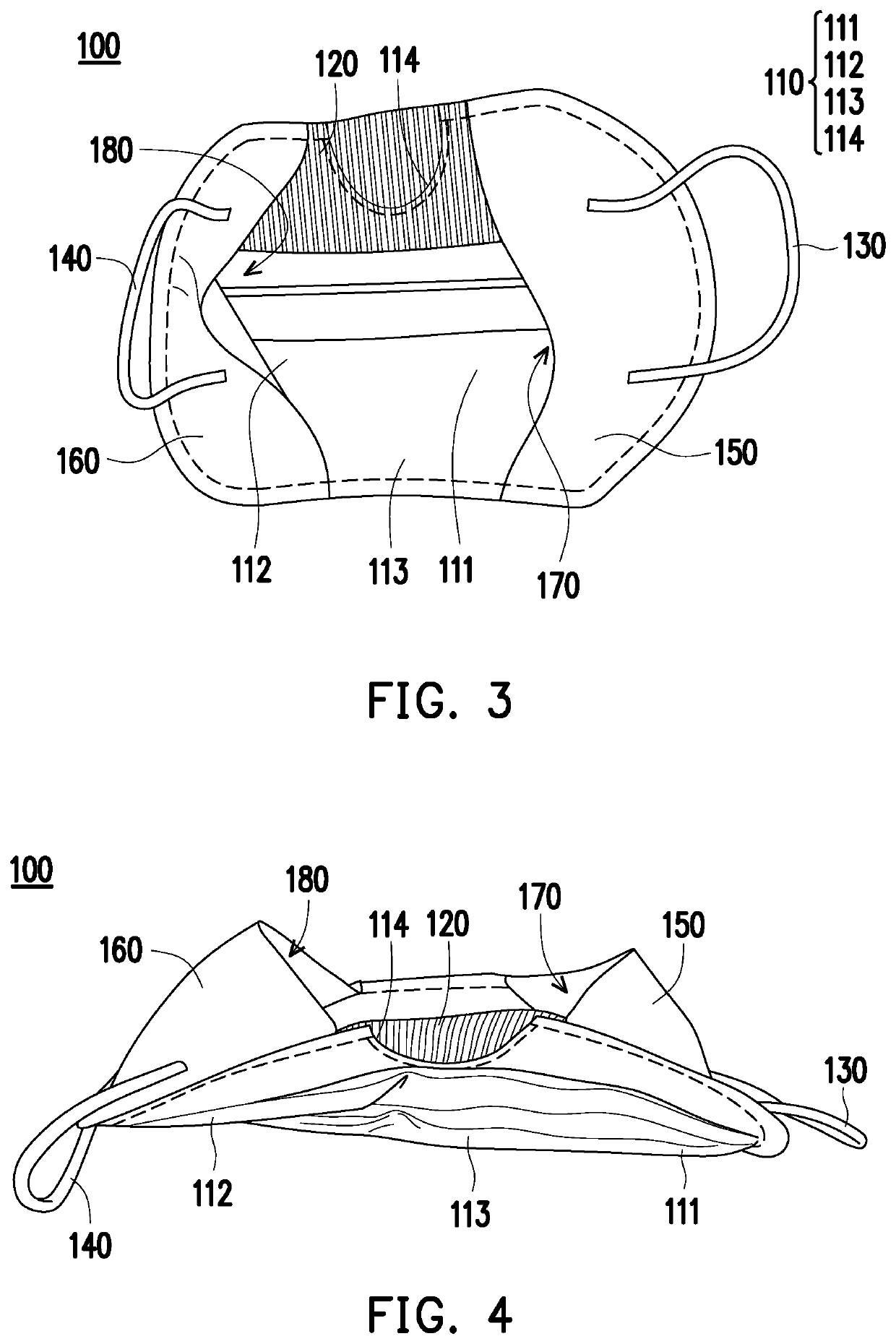 Face mask and method for manufacturing thereof