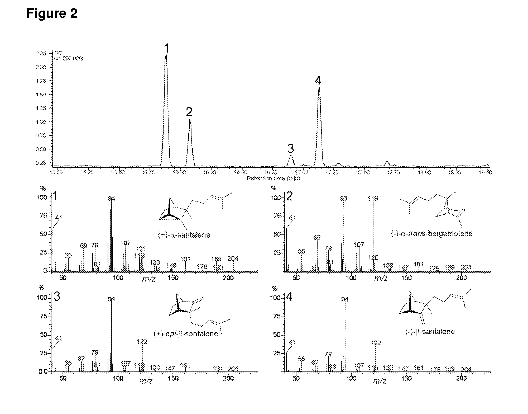 Terpene synthases from santalum
