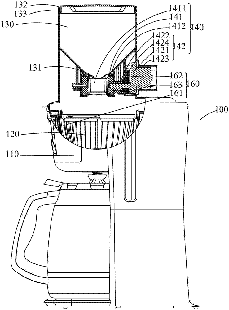 Coffee machine and control method thereof