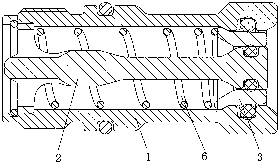 Liquid cooling system, and quick connector female connector