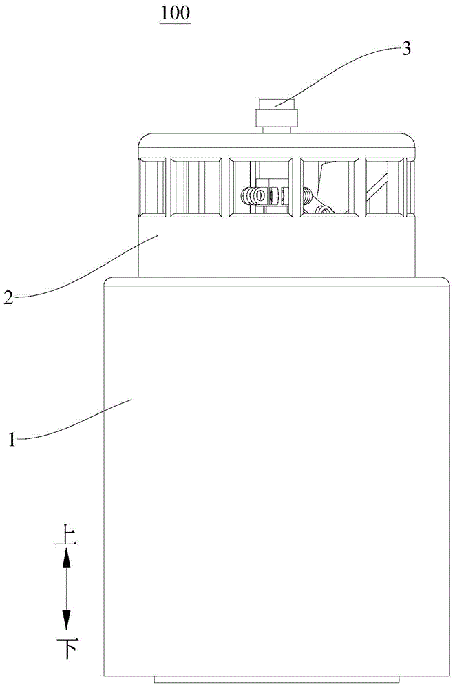 Air conditioner air outlet structure