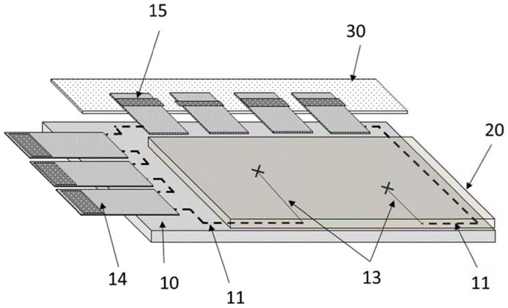 A liquid crystal display panel with repair line structure
