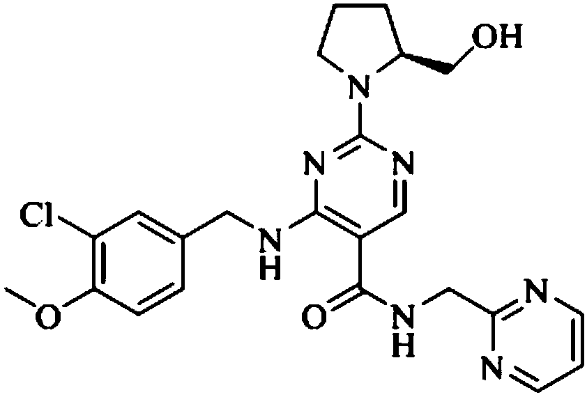 Preparation method of avanafil intermediate