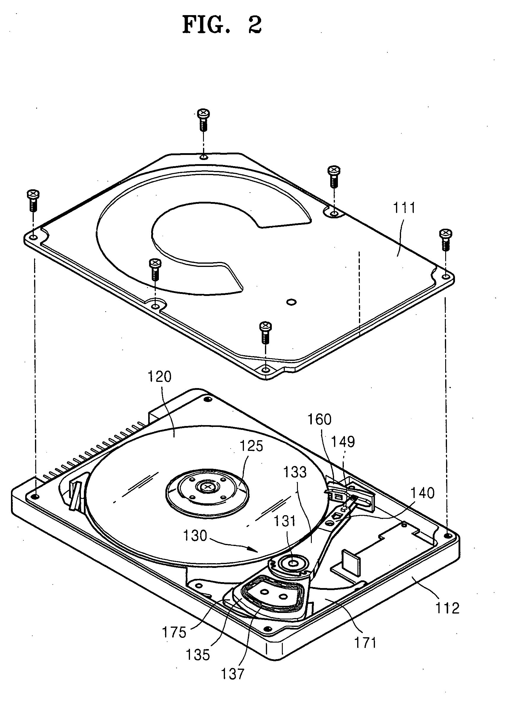 Hard disk drive, suspension assembly of actuator of hard disk drive, and method of operation of hard disk drive