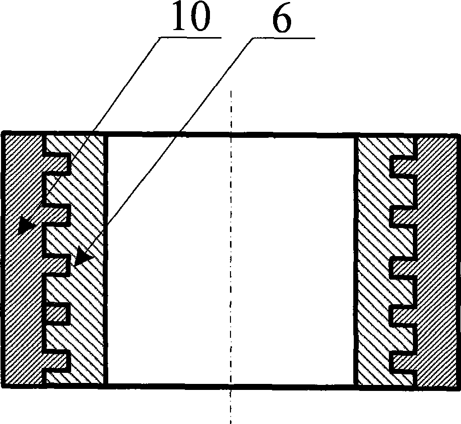 Method for producing wear-resistant composite roller
