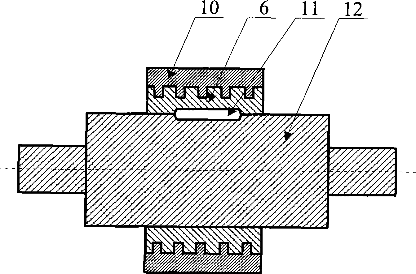 Method for producing wear-resistant composite roller