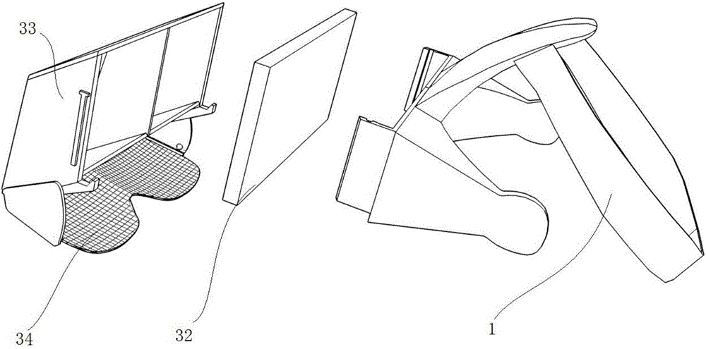 AR or VR imaging method and glasses capable of being used for AR or VR