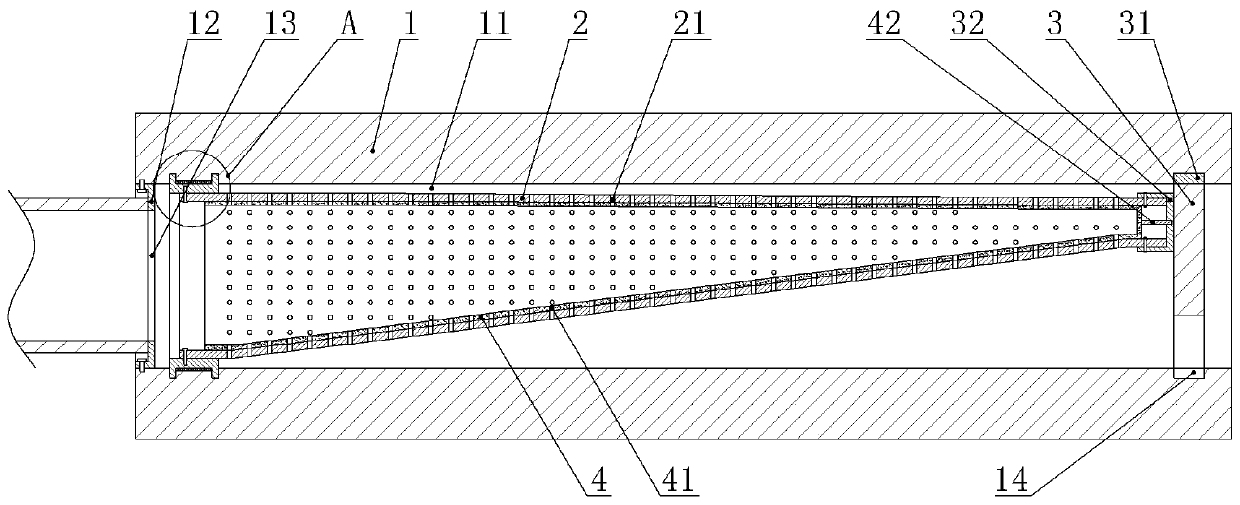 Machine tool bed with saddle oil return channel