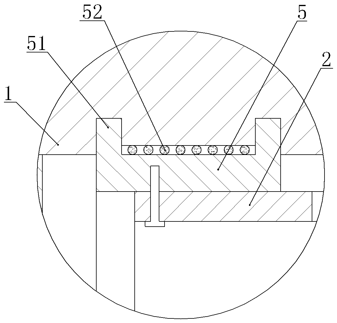 Machine tool bed with saddle oil return channel