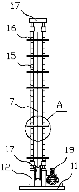 Vertical treatment equipment for circuit boards