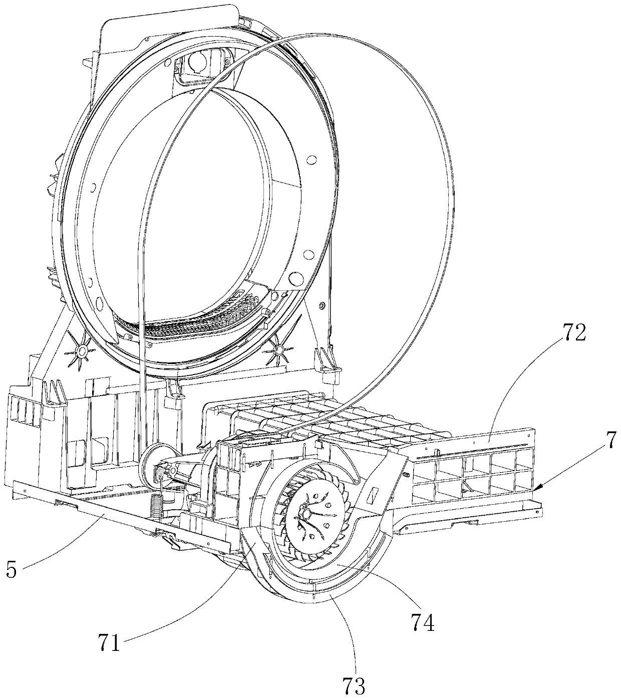 Washing and drying integrated machine