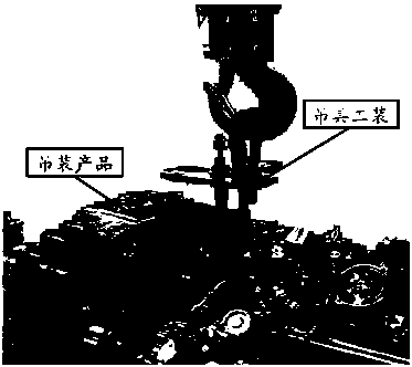 Device and method for lifting engine accessory gearboxes and inhibiting damage