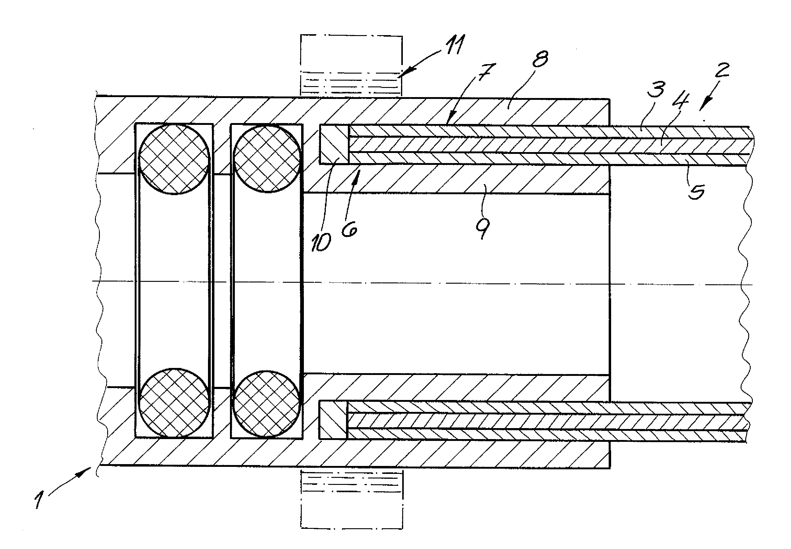 Method for Connecting a Connector Coupling to a Fluid Line