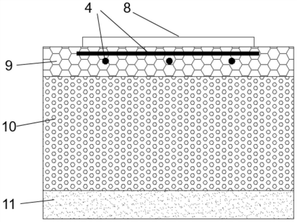 Three-dimensional array type circuit detection system and method for leakage of fused salt storage tank