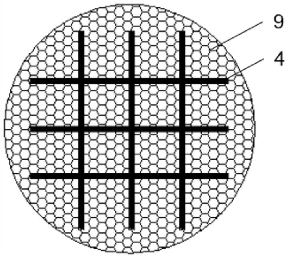 Three-dimensional array type circuit detection system and method for leakage of fused salt storage tank