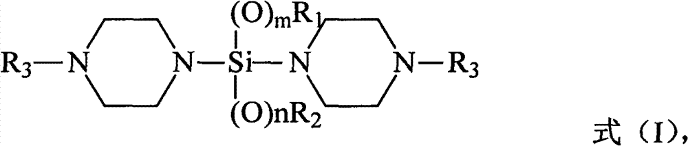 A kind of silane compound containing oxygen and nitrogen heterocycle, its preparation method and application, and olefin polymerization method