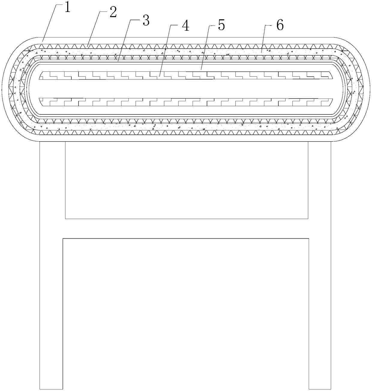 A high heat resistant fiber reinforced hdpe plastic outdoor table and its manufacturing method