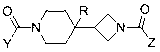 Piperidin-4-yl-zetidine diamides as monoacylglycerol lipase inhibitors