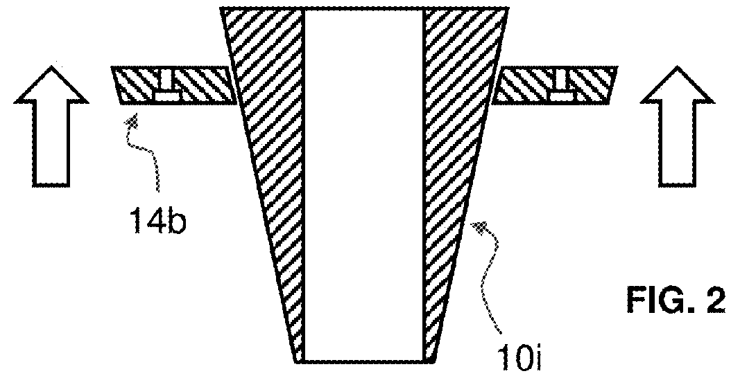 System for auto-alignment and tensioning of flexible pipes in a stationary production unit, and method for installing flexible pipes thereby