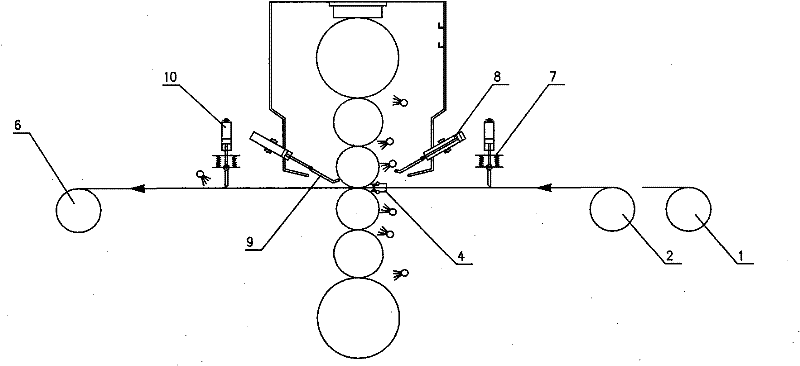 Blowing-free emulsion residue removal method