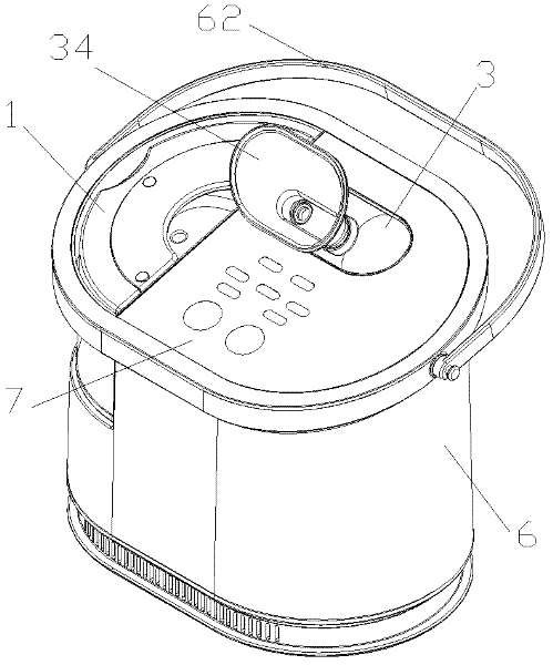 Ion cosmetic steamer and control mode thereof