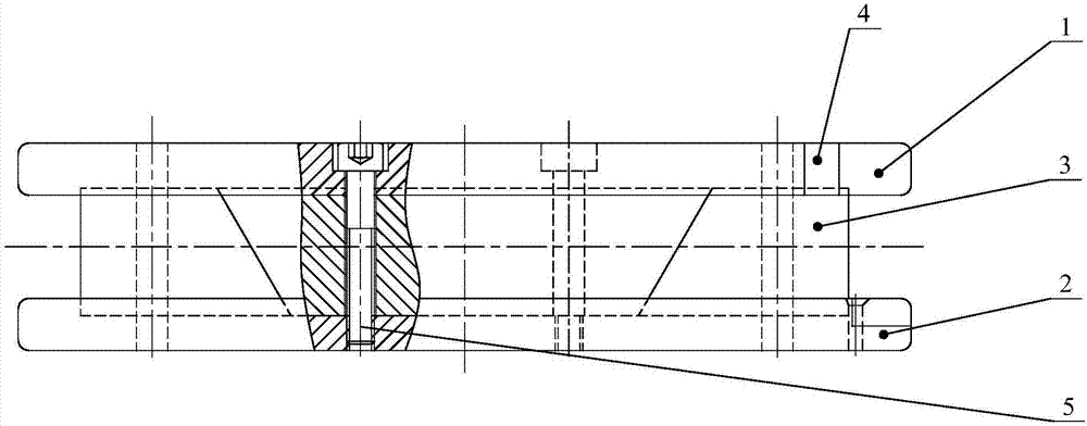 Winding mold for producing formed winding by using large-wire-gauge circular copper wires